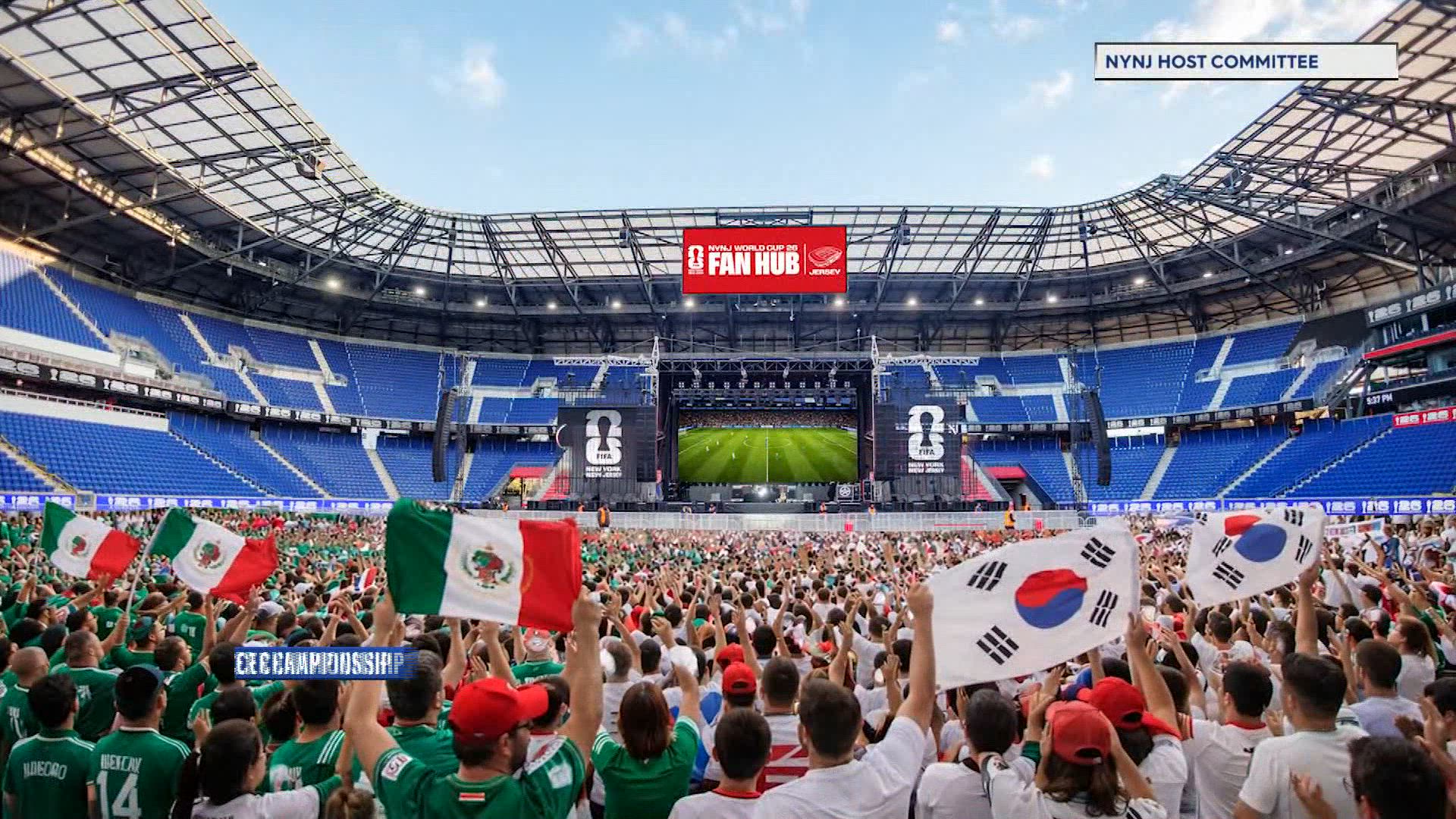 News 12 | Bronx | Nynj World Cup 26 Jersey Fan Hub Set To Activate