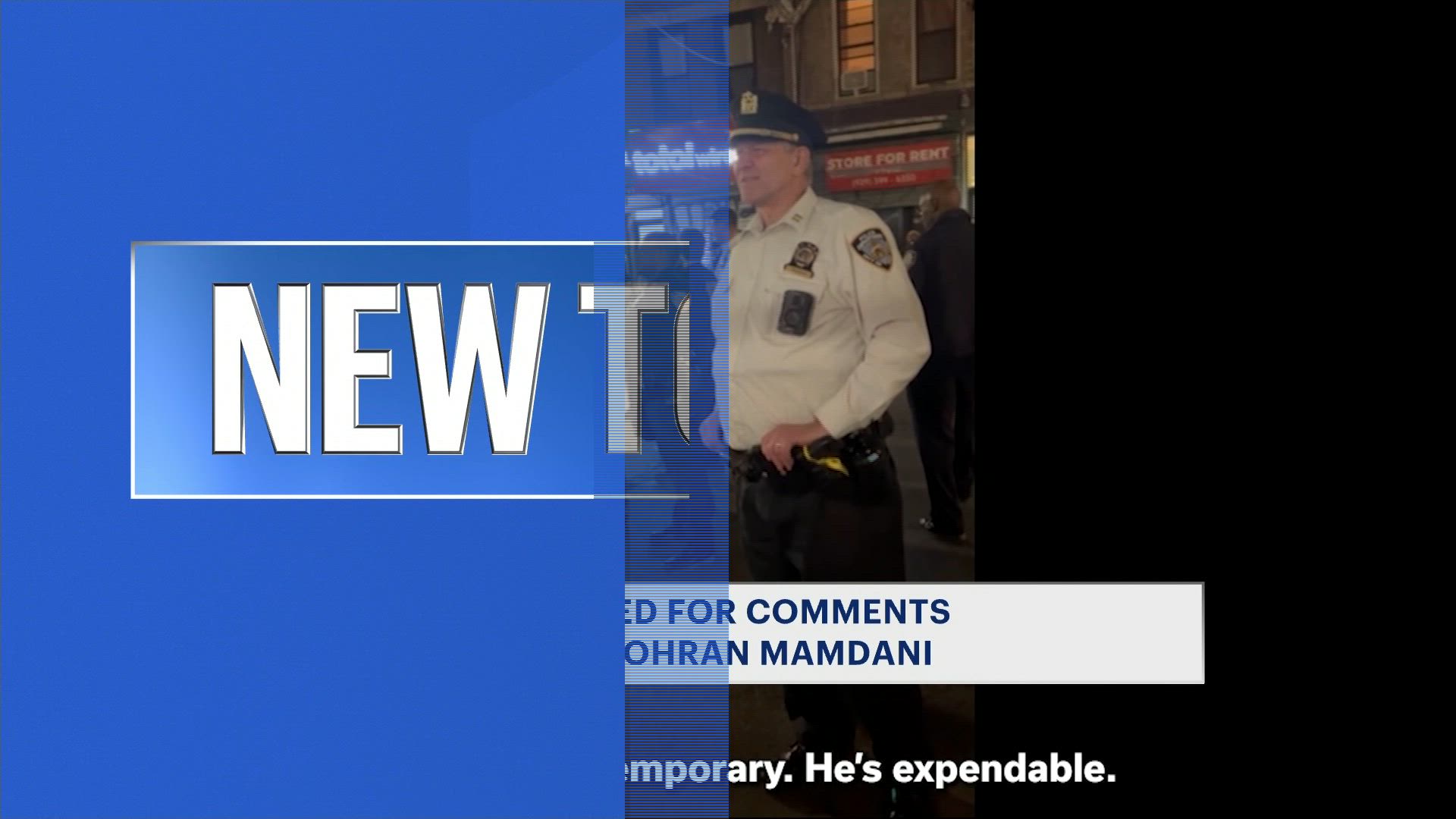 ‘Not my mayor.’ NYPD disciplines Brooklyn police captain after viral video of him bad-mouthing Mamdani, Democrats